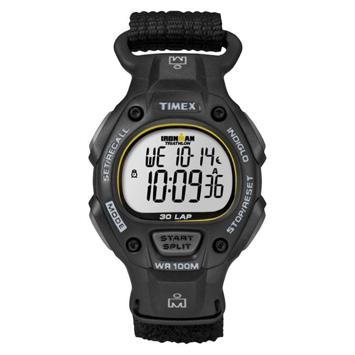Men's Timex Ironman Classic 30 Lap Digital Watch With Fastwrap Nylon Strap- Black T5k693jt