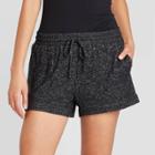 Women's Perfectly Cozy Lounge Pajama Shorts - Stars Above Charcoal Xs, Women's, Grey