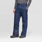 Men's Outdoor Snow Pants - Zermatt Blue Night S, Size: Small, Blue Black