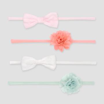 Baby Girls' 4pk Headbands - Just One You Made By Carter's