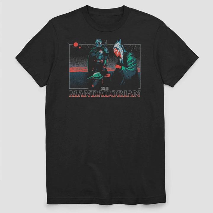 Men's Star Wars Mandalorian This Is The Way Short Sleeve Graphic T-shirt - Black