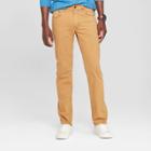 Men's Regular Slim Straight Fit Chino Pants - Goodfellow & Co Garnet Rose, Size: