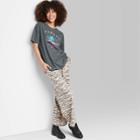 Women's Ascot + Hart Journey Short Sleeve Graphic Boyfriend T-shirt - Gray