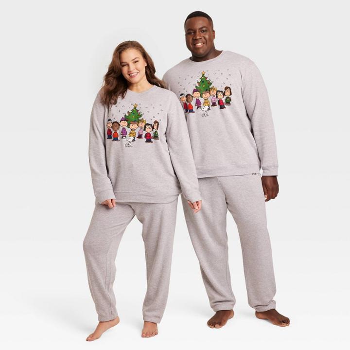 Peanuts Adult Plus Size Disney Snoopy Graphic Sweatshirt -