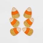 Sugarfix By Baublebar 'corny Confections' Statement Earrings - Orange