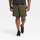 Men's Mesh Shorts - All In Motion Olive Green S, Men's, Size: Small, Green Green