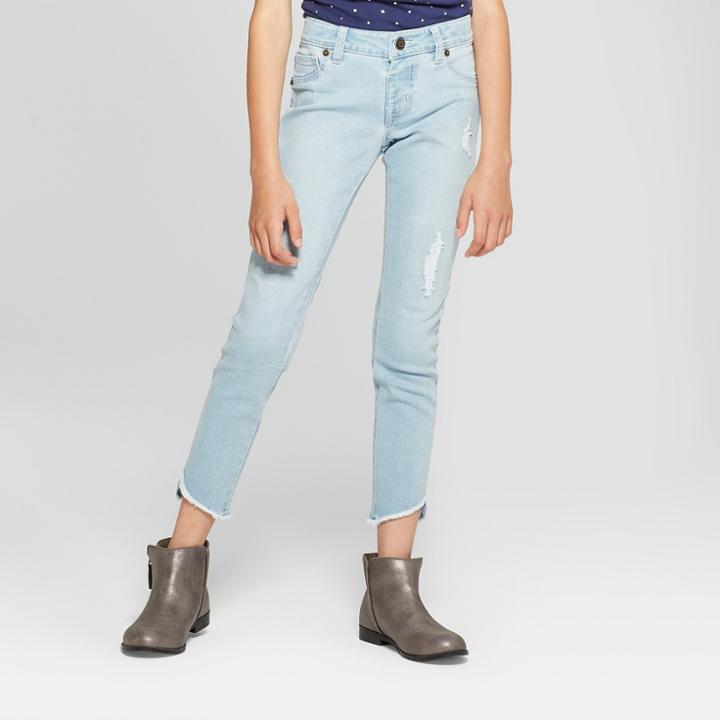 Plus Size Girls' Jeggings - Cat & Jack Light Blue
