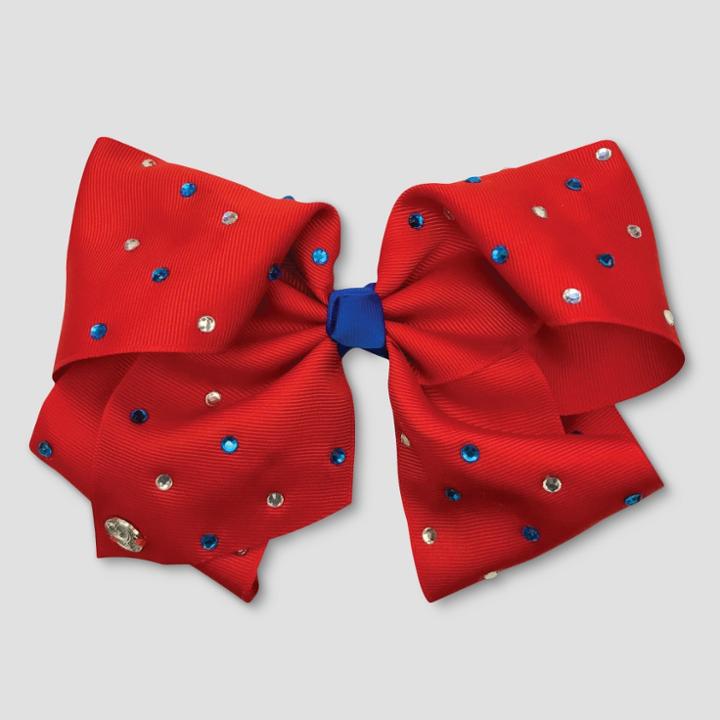 Girls' Jojo Siwa Embellished Bow Hair Clip - Red