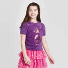 Trolls Petitegirls' Short Sleeve Poppy Sweater - Purple