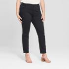 Target Women's Plus Size Skinny Jeans - Universal Thread Black