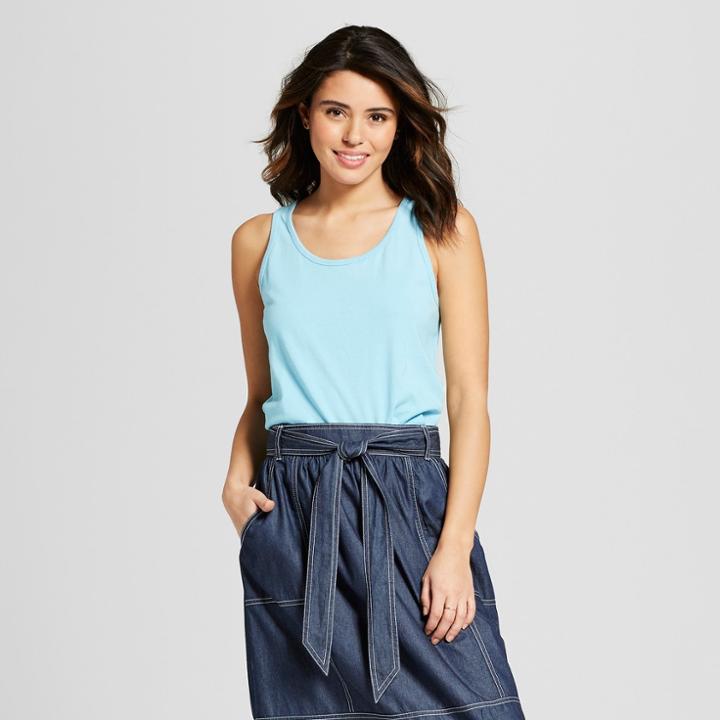 Women's Lafayette Knit Tank - Universal Thread Blue