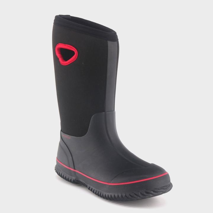 Boys' Preston Cold Weather Neoprene Winter Boots - Cat & Jack Black