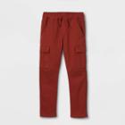 Plusboys' Stretch Pull-on Cargo Jogger Fit Pants - Cat & Jack Cinnamon