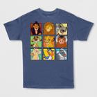 Boys' Disney Lion King Short Sleeve Graphic T-shirt - Denim Heather