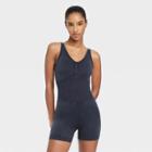 Women's Seamless Short Bodysuit - Joylab Black