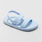 Toddler Girls' Shayla Ankle Strap Sandals - Cat & Jack Blue