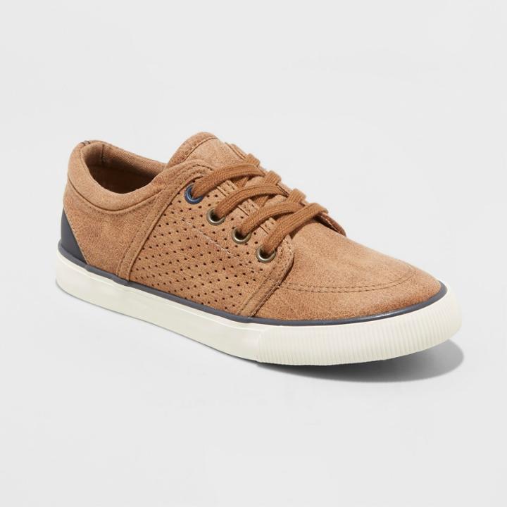 Boys' Wesley Suede Sneakers - Cat & Jack Tan