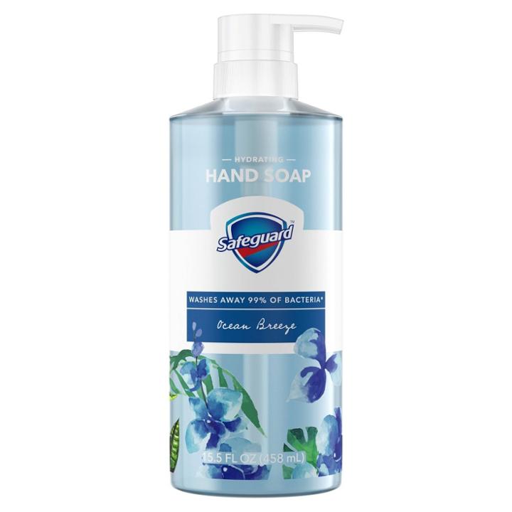 Safeguard Liquid Hand Soap Ocean Breeze