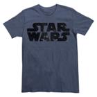Men's Star Wars Logo Galactic Fill T-shirt - Navy Heather
