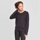 Women's Running Long Sleeve T-shirt - C9 Champion Black