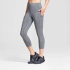 Women's Training High-waisted Capri Leggings 20 - C9 Champion Dark Gray Heather S,