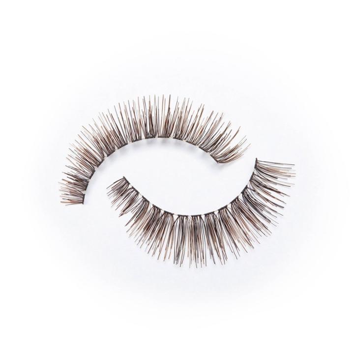 Eylure False Eyelashes Pre-glue Volume 100 - 1pr, Adult Unisex