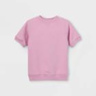 Kids' Short Sleeve Pullover Sweatshirt - Cat & Jack Lilac Xxl