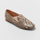 Women's Trinity Microsuede Slip On Flat Loafers - A New Day Gray