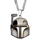 Men's Star Wars Boba Fett The Bounty Hunter Stainless Steel Stainless Steel Pendant