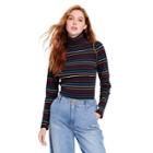 Women's Striped Turtleneck Top - La Ligne X Target Navy/red/yellow Xxs