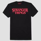 Target Men's Stranger Things Short Sleeve Graphic T-shirt Black