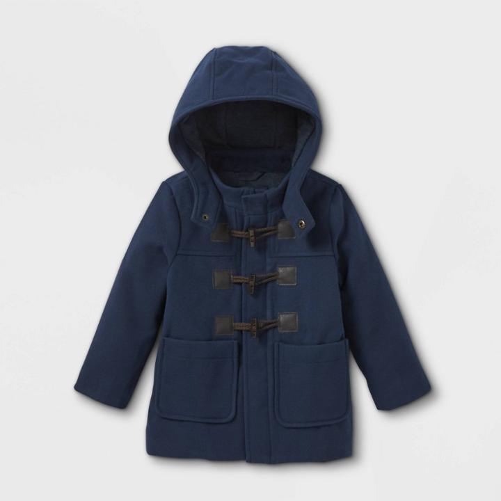 Toddler Duffel Jacket - Cat & Jack Navy