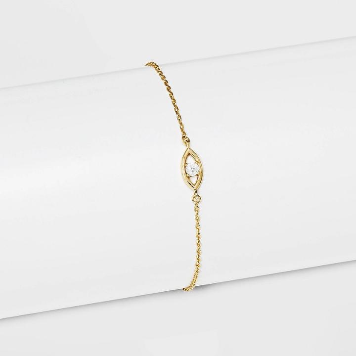 Sugarfix By Baublebar Delicate Evil Eye Bracelet - Gold