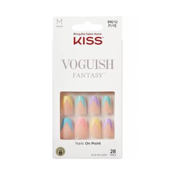 Kiss Products Voguish Fantasy Medium Coffin Ready-to-wear Fake Nails - Candies