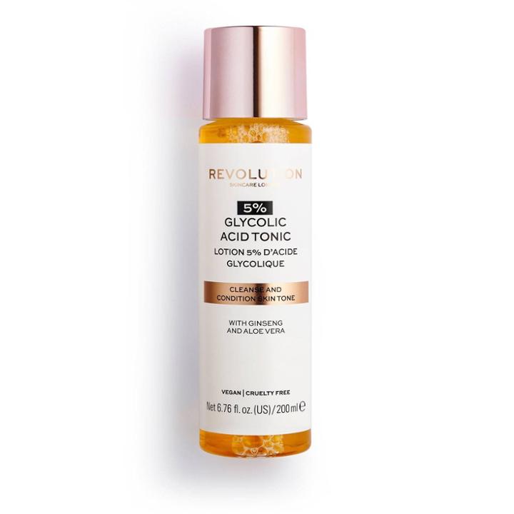 Revolution Beauty Skincare 5% Glycolic Acid Tonic Cleanse And Condition Skin Tone