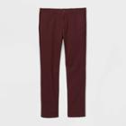 Men's Tall Slim Fit Hennepin Chino Pants - Goodfellow & Co Red Wine