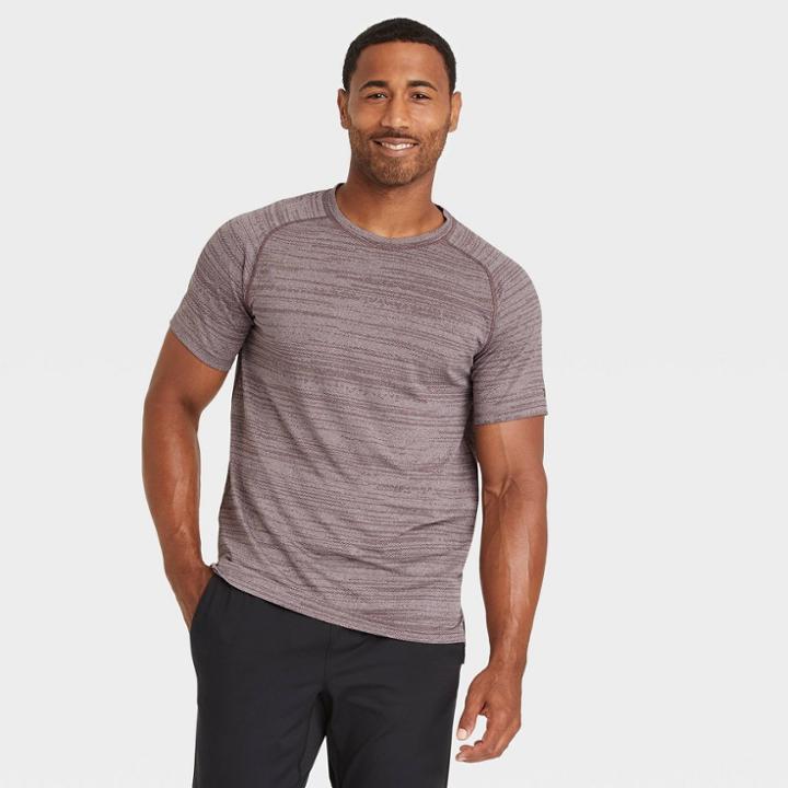 Men's Yoga T-shirt - All In Motion Berry