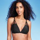 Shade & Shore Women's Bead Detail Triangle Bikini Top - Shade &