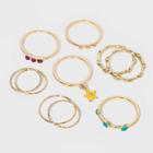 Target Star Charm And Bands Ring Set 10pc - Wild Fable, Women's,
