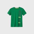 Boys' Short Sleeve 'never Give Up' Graphic T-shirt - All In Motion Green