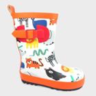 Kids' Rain Boots Animals White M - Sun Squad , Girl's,