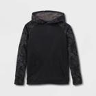 Boys' Tech Fleece Hooded Sweatshirt - All In Motion Black Wash