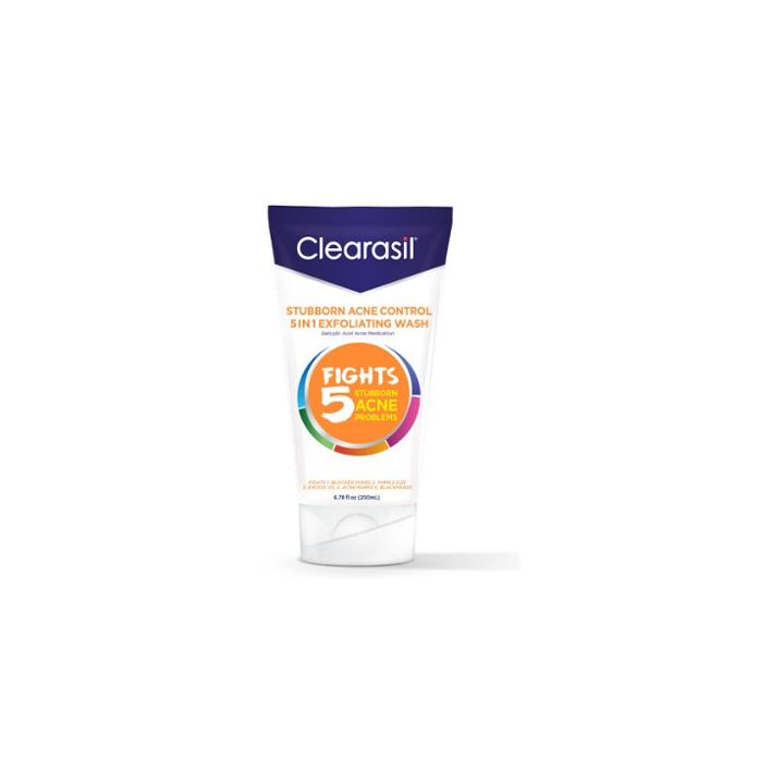 Clearasil Stubborn Acne Control 5in1 Exfoliating Wash