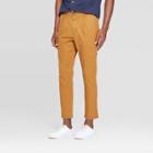 Men's Regular Fit Chino Pants - Goodfellow & Co Gingerbread Brown