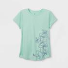 Girls' Short Sleeve Floral Graphic T-shirt - All In Motion