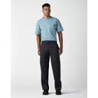 Dickies Men's Big & Tall Loose Fit Double Knee Work Pants - Black