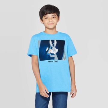 Petiteboys' Warner Bros'., Looney Tunes Short Sleeve T-shirt - Gray Xs, Boy's, Blue Gray