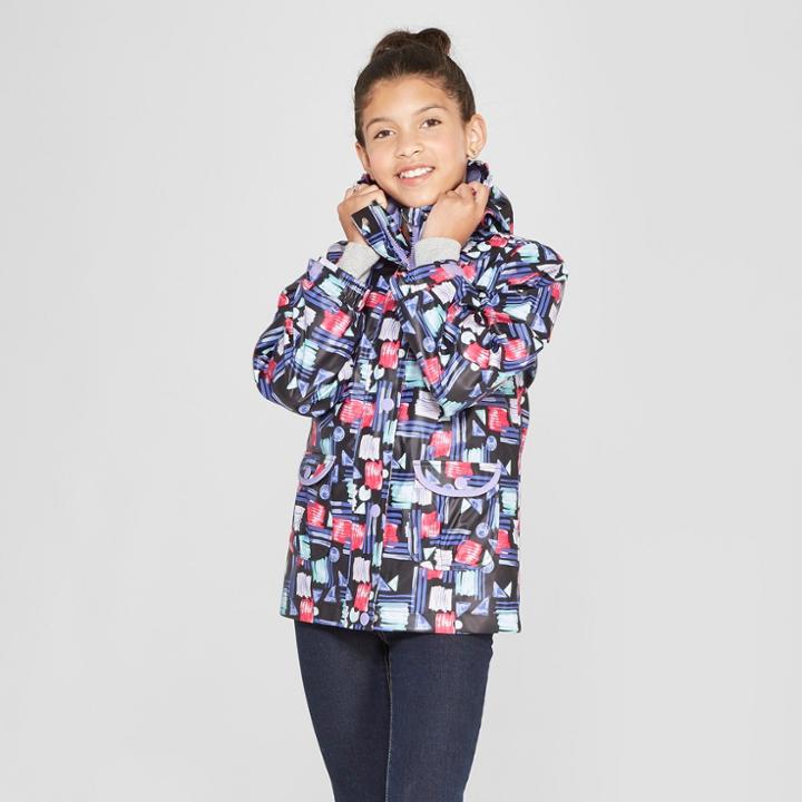 Girls' 3 In 1 Rain Jacket - Cat & Jack Purple