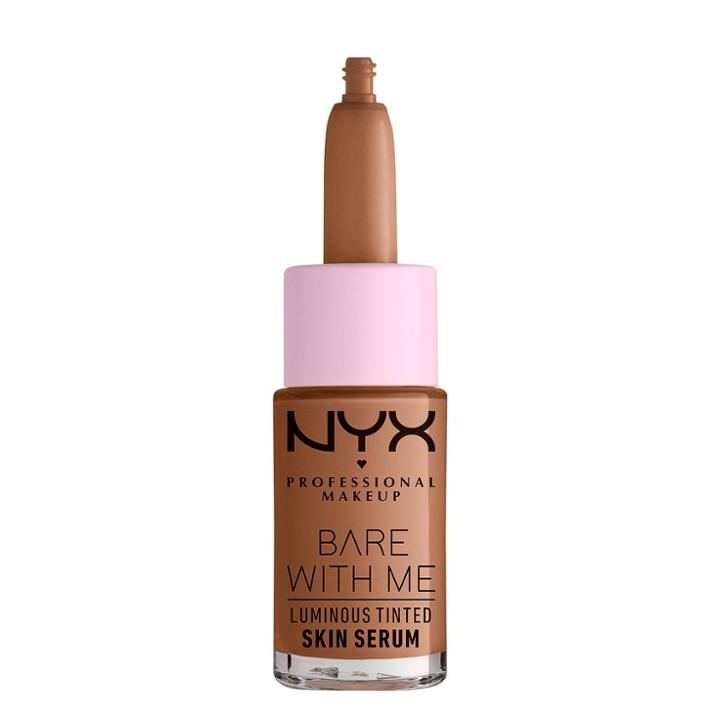 Nyx Professional Makeup Bare With Me Luminous Tinted Skin Serum - Dewy Finish - Medium Deep