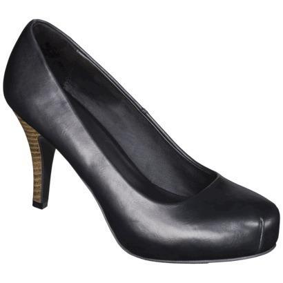 Mossimo Black Women's Mossimo Veruca Snip Toe Heels - Black 8